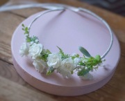 Wianek sztuczne kwiaty