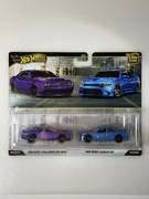 Hot Wheels Car Culture, Dodge Challenger SRT Demon & 2015 Dodge Charger SRT