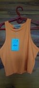 Bluzka damska- top pomarańczowa Pull&Bear (S)