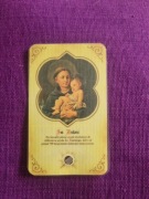 Obrazek z relikwią św.Antoni z Padwy.Italia