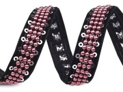 taśma z koralikami na rolce 15 mm/13,5m