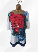 Desigual luźna bluzka 42