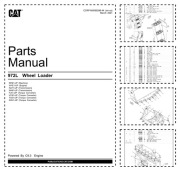 CAT 972L Wheel Loader Parts Manual Katalog części