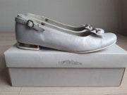 BUTY WIZYTOWE KOMUNIA BIAŁE MIKO ROZM. 36