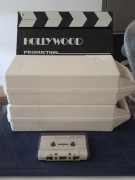 Vintage Organizery na Kasety Magnetofonowe  Design Retro PRL
