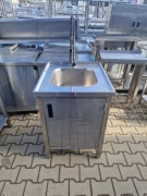 Zlew Gastronomiczny 1 Komorowy Z Drzwiami 60/60/85