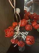 Róże lego z pudełkiem 