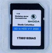 Aktualizacja map Skoda RNS510 EU West lub EU East