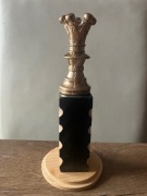 zestaw pucharów szachowych hetman 3szt statuetka