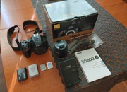 Nikon D5600 Wi-Fi Bluetooth body + obiektyw + dodatki - 