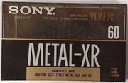 Kaseta magnetofonowa SONY METAL-XR60