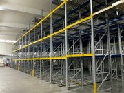 Regał paletowy magazynowy z rolotokiem SSI SCHAFER