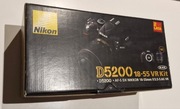 Lustrzanka Nikon D5200 korpus + osprzęt
