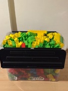 KLOCKI KONSTRUKCYJNE BAJA PLASTIKOWE MEGA ZESTAW 7 kg. UŻYWANE.