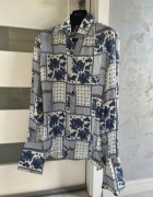 Billionaire Flavio Jedwabna Koszula L Luxury Silk Swarovski Premium Nowa