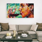 Obraz na płótnie 100x60cm NOWY wino loft salon