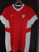Damska Koszulka Reprezentacji Polski Nike - z herbem i napisem Polska L 