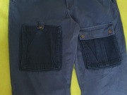 Reserved spodnie z sztruksowymi wstawkami  164