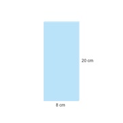 Skrobka / packa PROSTA 20 cm do tynkowania tortu