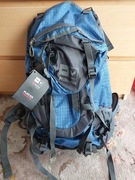 Plecak turystyczny HiMountain 50l  niebieski -kratka