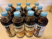 12 x Oshee Vitamin Zero Peach 1.1L . Tanio