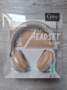 Słuchawki nauszne przewodowe - Gjby GJ-25