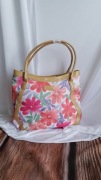 Torebka do Ręki Baya Luna Kwiatowy Print Nowa z Metką