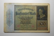 stary banknot 500 Marek Niemcy
