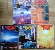 Nieznany Świat Czasopismo rocznik 2003 numery 1,6,7,8,9,10,11,12 ( 8 sztuk)