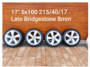 koła skoda VW 5x110 17" 