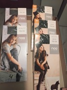 nowy zestaw 5 par MIX 104-134 wzorzyste gwiazdki brokat NOQ by Knittex