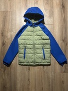 Kurtka bezrękawnik i bluza w jednym rozmiar 134 Sinsay zielono niebieska