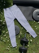 Gymshark szare leginsy na siłownię lub rower