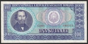 Rumunia 100 lei 1966 - Nicolae Balcescu - G.00 - stan 2