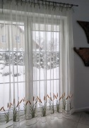 Firana gotowa z organzy - bardzo oryginalna !!!