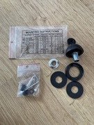 Zestaw do montażu anteny Główka / stopka DV czarna nowy typ N