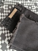 Spodnie jeansowe damskie grafitowe Lost Ink 36