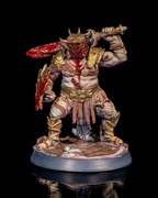 Parmularius gladiator figurka 32mm 14K zgodna z DnD RPG Pathfinder Warhamme