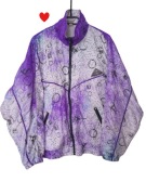 Fioletowa kurtka vintage Hot Sportwear M 38