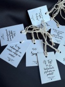 Zawieszki na alkohol, wódkę weselną spersonalizowane