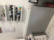 Recepcja z obudową grzejnika