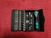 Zestaw kluczy nasadowych nasadek 1/4 Zyklop Wera speed 28 części NOWY