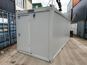 KONTENER BIUROWY SOCJALNY SZATNIA 2,5x6 NOWY