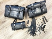 Sakwa torba motocyklowa zestaw defekt 