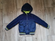 Kurtka chłopięca z kapturem, wiatrówka dziecięca, r. 116