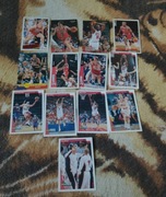 Chicago Bulls karty NBA Upperdeck Fleer 
