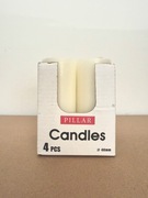 Świece Świeczki Komplet 6 Sztuk 10 cm x 4 cm