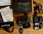 Sony A6400A + obiektyw 16-50 f/3.5-5.6 OSS II + 3 baterie GWARANCJA