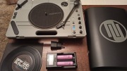 Reloop SPIN + Ładowarka + 2 akumulatorki - Przenośny gramofon do scratchu