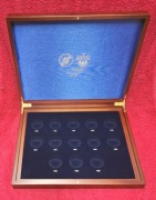 Leuchtturm - Kaseta Volterra na niemieckie monety 5€ z lat 1980-86